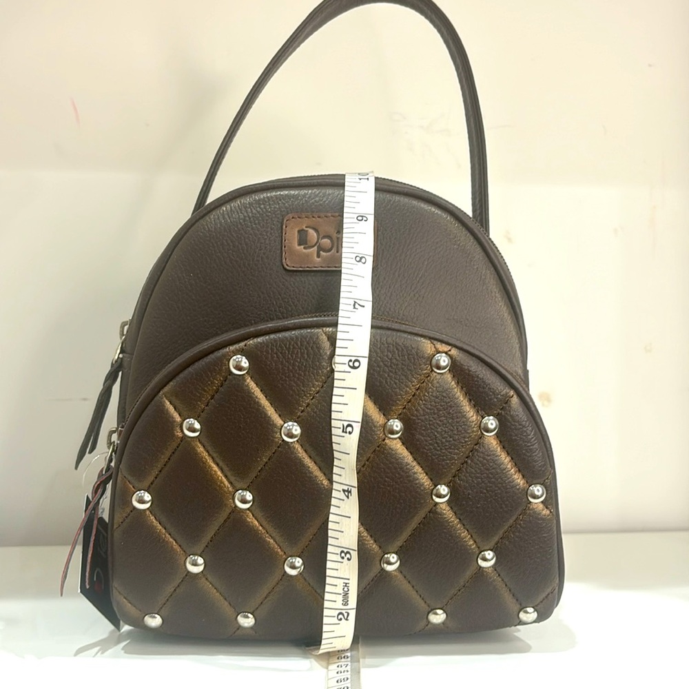 leather backpack - Picture 5 of 6